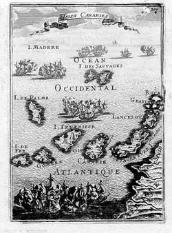 Les illes segons Mallet al 1683